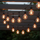 String Lights E27 250W IP44 5m Black Hanging String Lights E27 250W IP44 5m Black Hanging